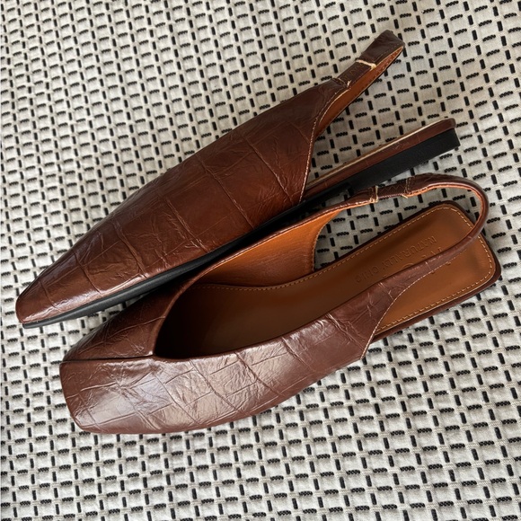 MOTF Shoes - NWOT sling back flats
